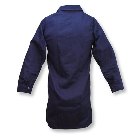 Neese Workwear 9 oz Indura FR Lab Coat-NV-L VI9LCNV-L